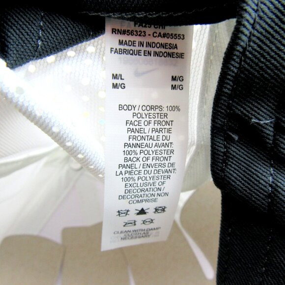 Nike Dri-FIT ADV Club Swoosh White Hat Cap Size M/L NEW - Picture 14 of 14